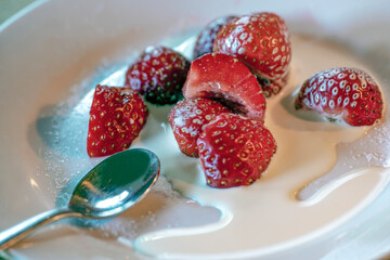 strawberries, nacka stockholm, sweden