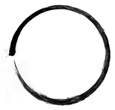 C&iacute;rculo Zen Manchado Decolor&iacute;do