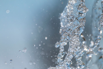 Water,water splash isolated on white background