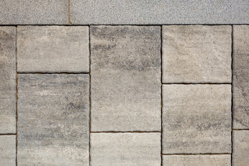 A natural stone. Facing tiles. Paving slabs. Granite. Marble. Crushed stone Texture. Terrace. The territory near the pool. Material. Limestone.