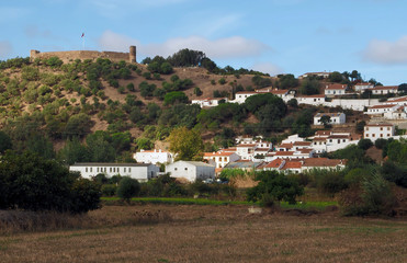 Cityscape of Aljezur in Portugal