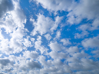 東京の青空と雲          