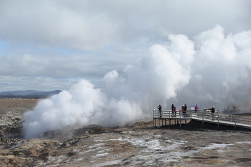 Hochtemperaturgebiet auf der Reykianes-Halbinsel, Island © Fotolyse