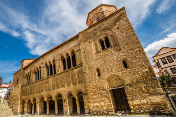 Fototapeta na wymiar Church of Saint Sophia - Ohrid, Macedonia