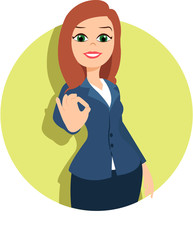 woman in business suit