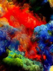 Obraz na płótnie Canvas The Living Virtual Color