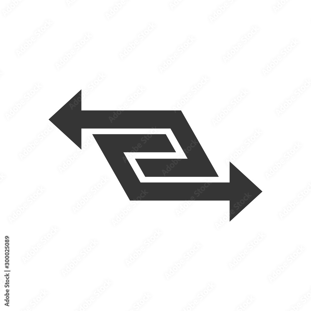 Poster vector reload arrows