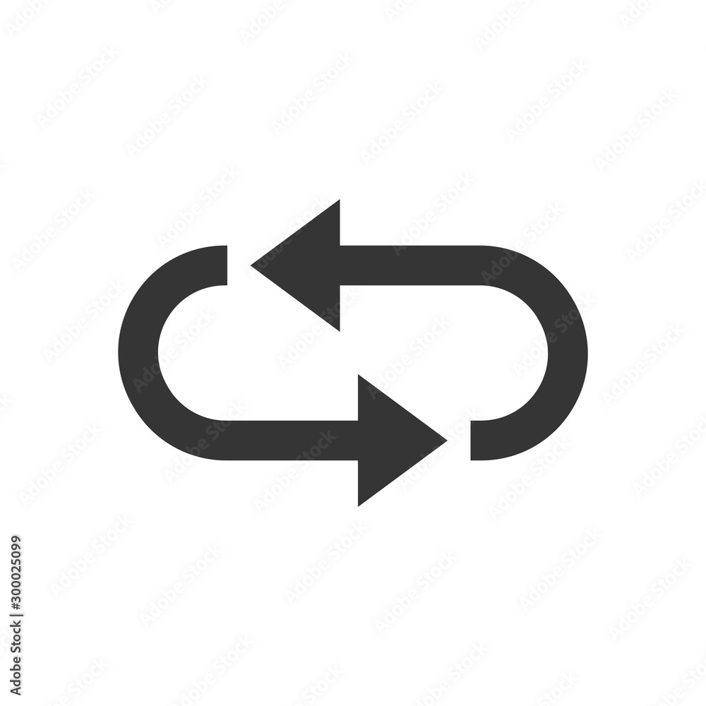Poster vector reload arrows