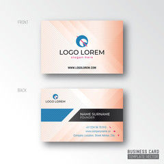 business card template office