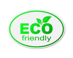 Eco Friendly Environment. Vector design element.