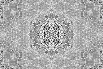 Embossed Kaleidoscopic Abstraction 7, 2019