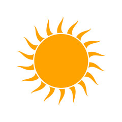 Vector sun icon