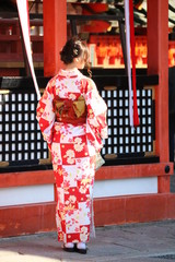 Obraz premium kimono beauty