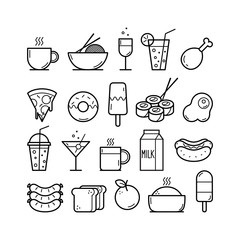 Food and Drink icons