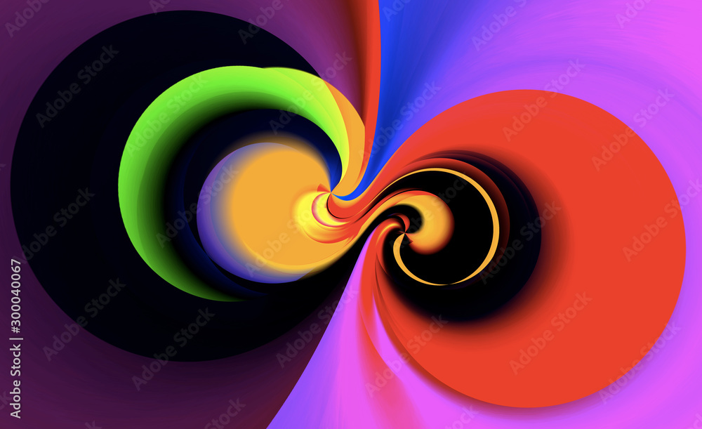 Poster abstract graphic element effect for background