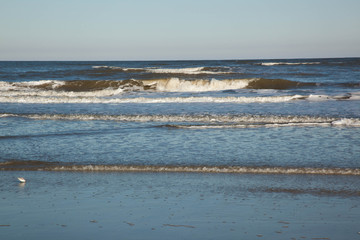 Ocean waves at the beach