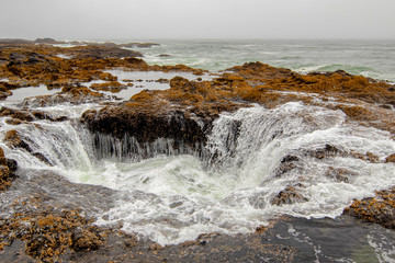 Thor's well at the Oregon Coast