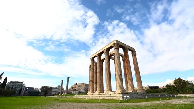 Temple of Zeus, in Athens, Greece