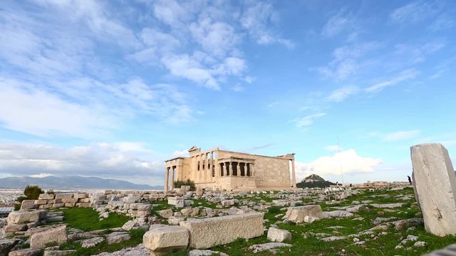 Panoramic view of Acropolis, Athens, Greece