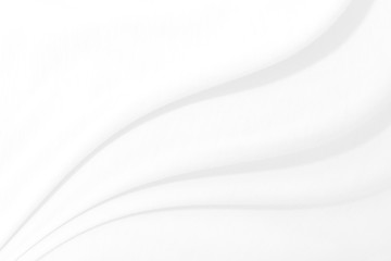 White cloth background, Abstract, soft wave, for wallpaper and desktop.