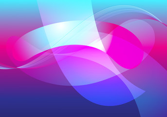 Abstract fantasy multicolored transparent background