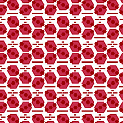 Assorted Random Hexagon Shape Colorful Vector Background 