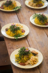 Nasi Ulam, Malaysia mixed herb rice