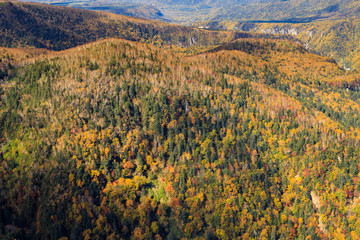 autumn in the mountains