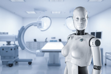 Naklejka premium Medical technology concept