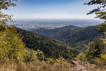 Hiking GR5 through the Vosges