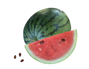 watermelon isolated on white background