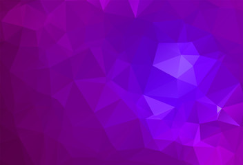 Abstract multicolor purple and blue background. Vector polygonal design illustrator