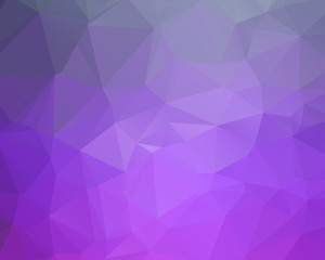 Light purple vector polygon abstract backdrop. Polygonal with gradient. Texture pattern for your backgrounds
