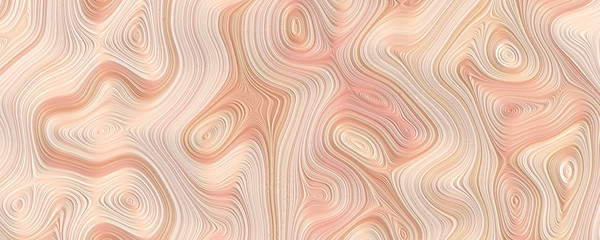 Wavy abstract peach color background