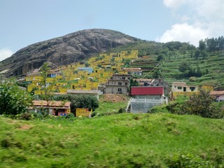 village in the mountains