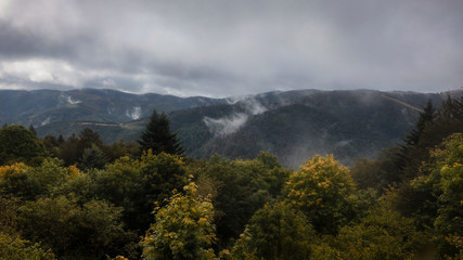 Hiking GR5 through the Vosges