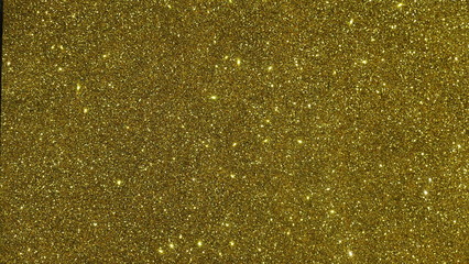 Gold glitter background texture. Element of design.