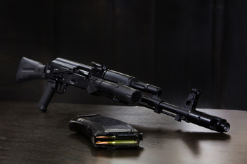 Kalashnikov assault rifle AK 74 7.62mm
