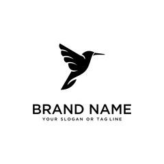 bird design logo vector white background template