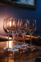 alcohol glasses champagne booze restaurant