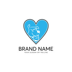 creative logo design Dog and Cat vector template