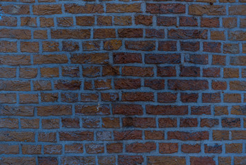 Old dirty grungy  white and red brick  wall for background. Background with Old Vintage Dirty Brick Wall.