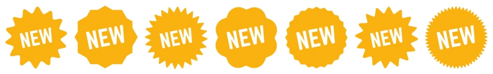 Foto op Canvas New Tag Orange   Special Offer Icon   Sticker   Deal Label   Variations © endstern