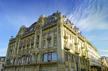 facade of an old building 