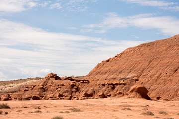 landscape on the Goblin state park in the united states of america