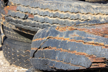 tires to throw away