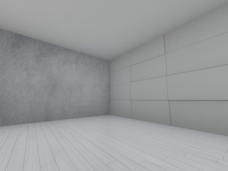 Abstract modern architecture background. 3D