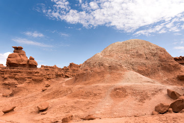 landscape on the Goblin state park in the united states of america