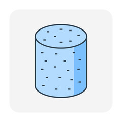 concrete testing icon