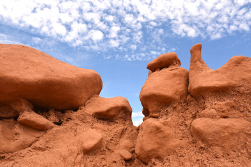 landscape on the Goblin state park in the united states of america
